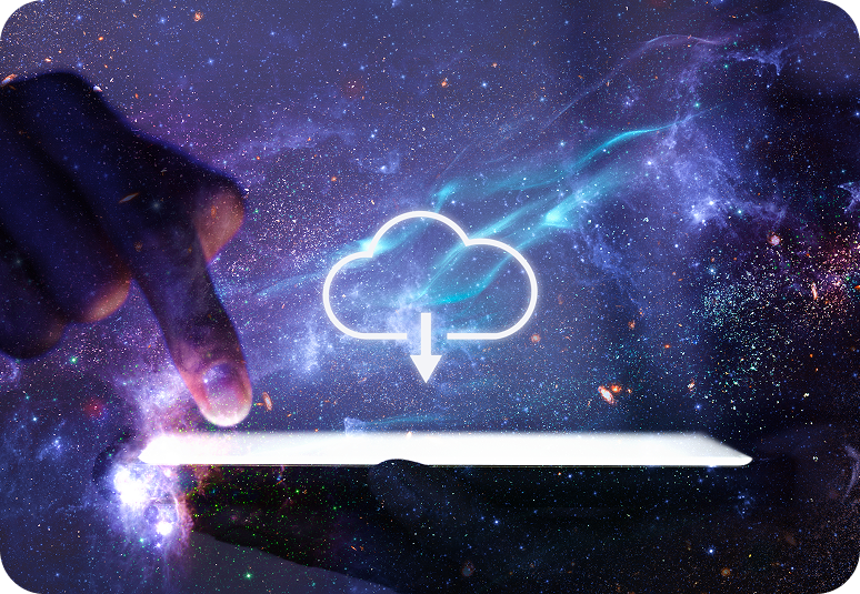 Cloud computing concept